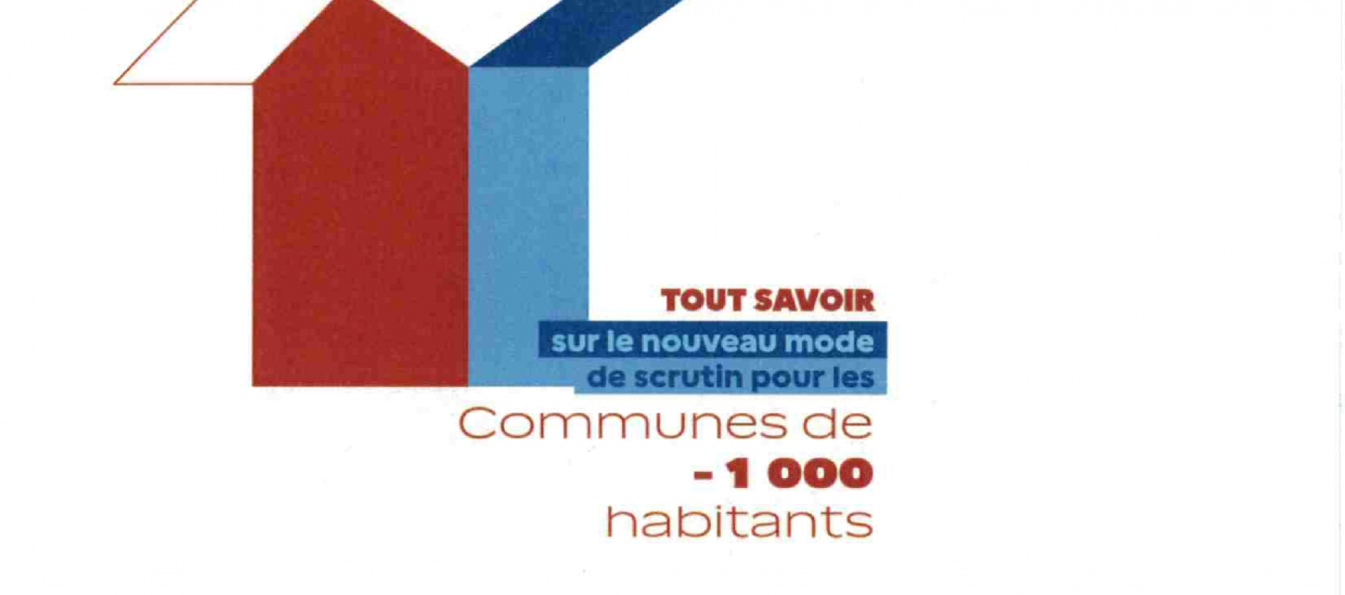 COMMUNE MOINS DE 1000 HABITANTS : NOUVEAU SCRUTIN