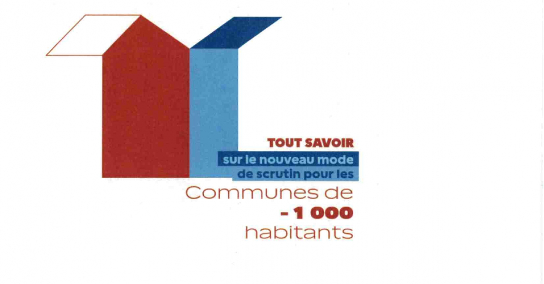 COMMUNE MOINS DE 1000 HABITANTS : NOUVEAU SCRUTIN
