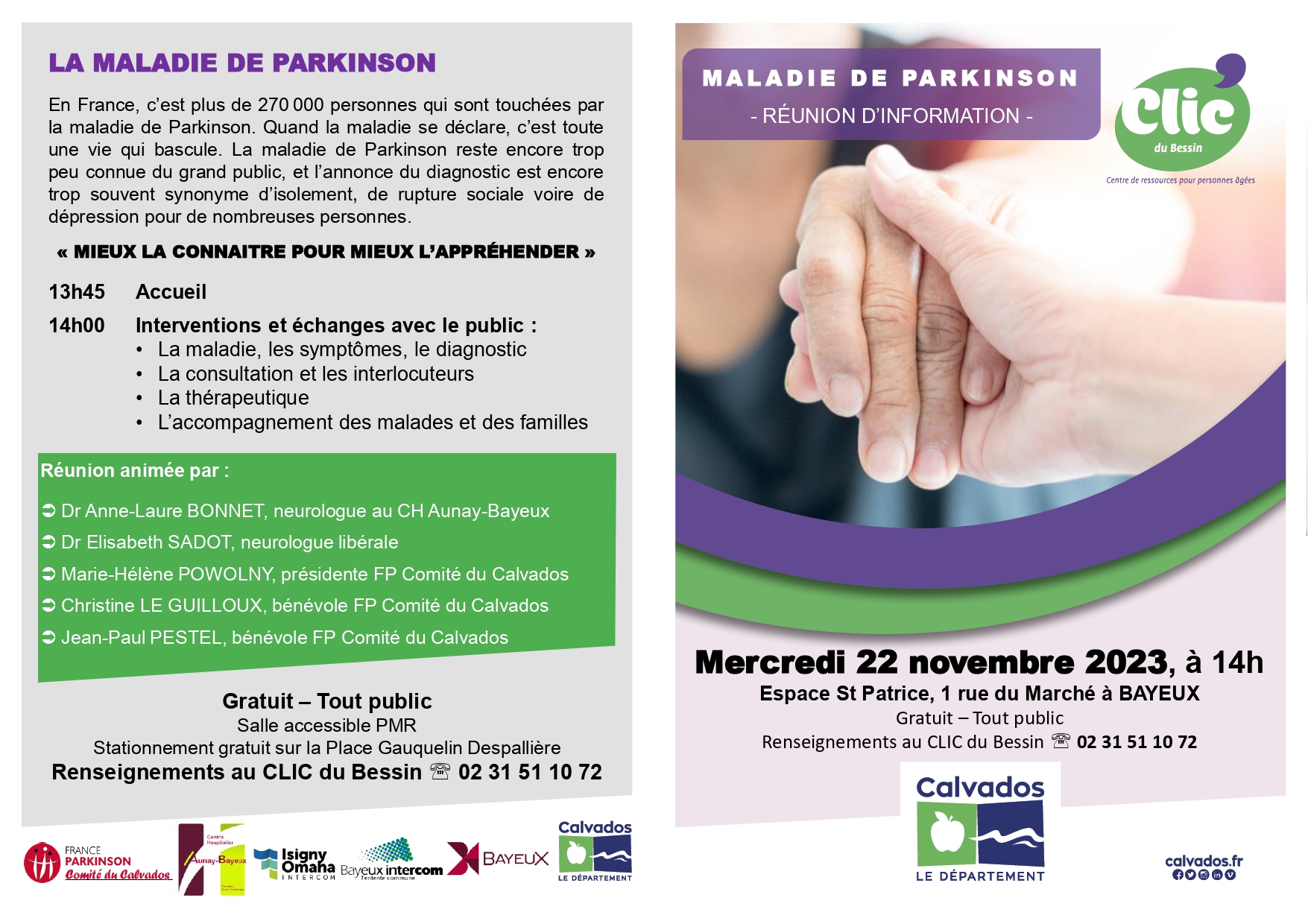 Flyer PARKINSON Bessin page 0001